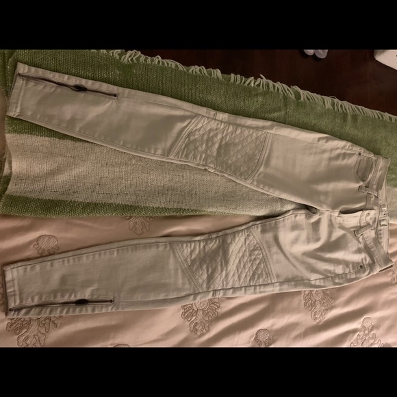 Lucky brand Brooke skinny 00/24 29”inseam offwhite - Picture 3 of 6